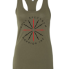 FSLT-GR-1 FSW Ladies Tank Top OD Green Front