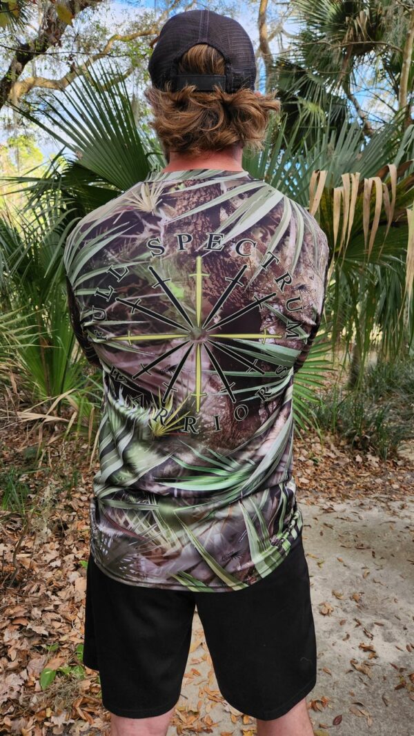 SJ-PM-3 FSW Shooting Jersey Florida Palmetto Camo Back