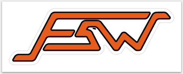 FSCS-OG-1 FSW Vinyl Sticker Classic Orange