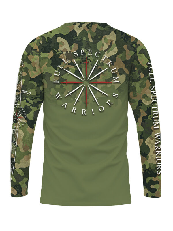 SJ-PM-5 FSW Shooting Jersey Florida Camo Palmetto Back