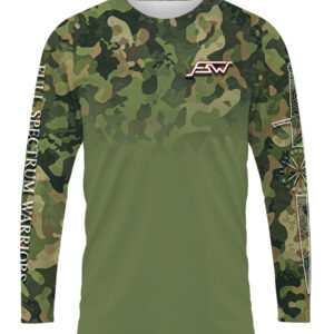 SJ-PM-4 FSW Shooting Jersey Florida Camo Palmetto Front