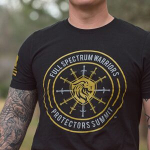 SMTO-BK-1 Protectors Summit T Shirt Classic Black Front