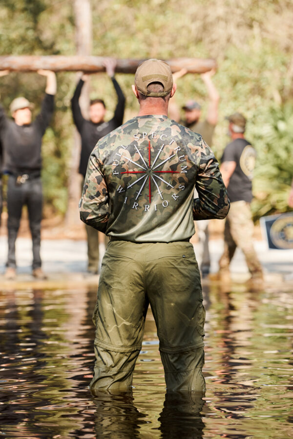 SJ-PM-3 FSW Shooting Jersey Florida Camo Palmetto Back